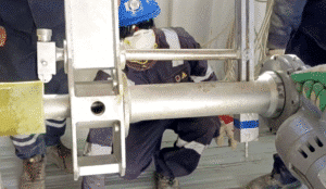 Pipe Shaver Operation